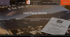 Desktop Screenshot of hotelpiazzavecchia.it